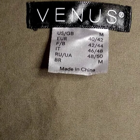 Venus Olive Green Cargo Jacket No Size M - Picture 7 of 13